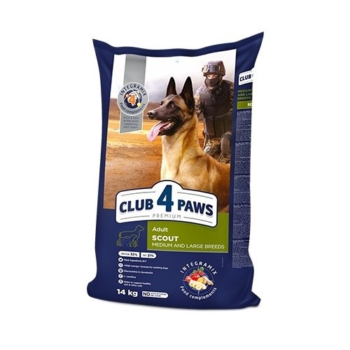 Ração seca Club 4 Paws 