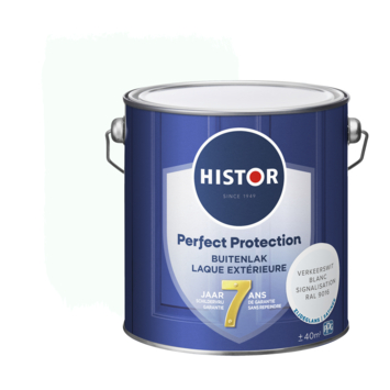 Histor Perfect Protection buitenlak zijdeglans RAL 9016 verkeerswit 2,5 liter
