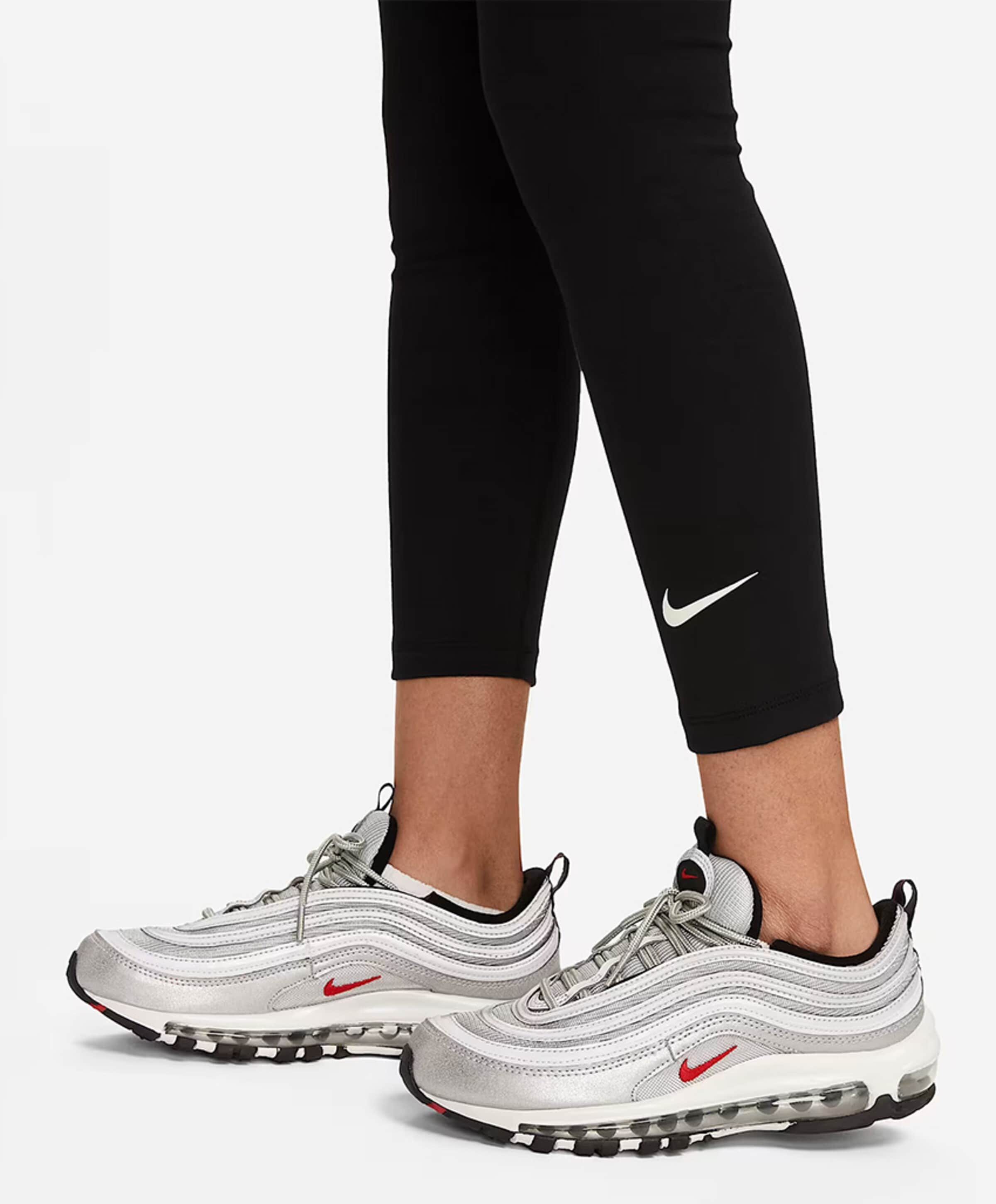 Nike W Nsw Nk Clsc Hr 7/8 tights Lbr dames tights zwart