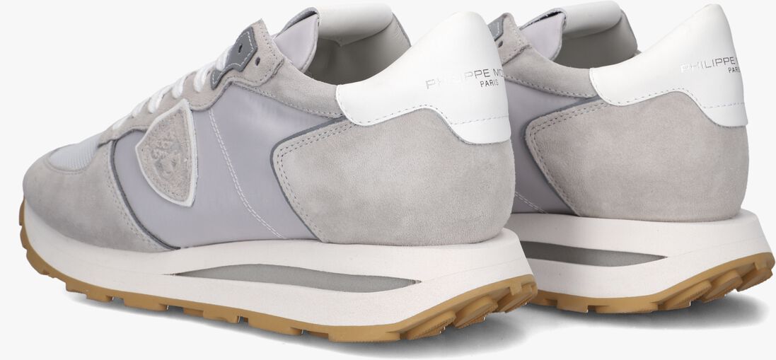 grijze philippe model lage sneakers tropez haute low man