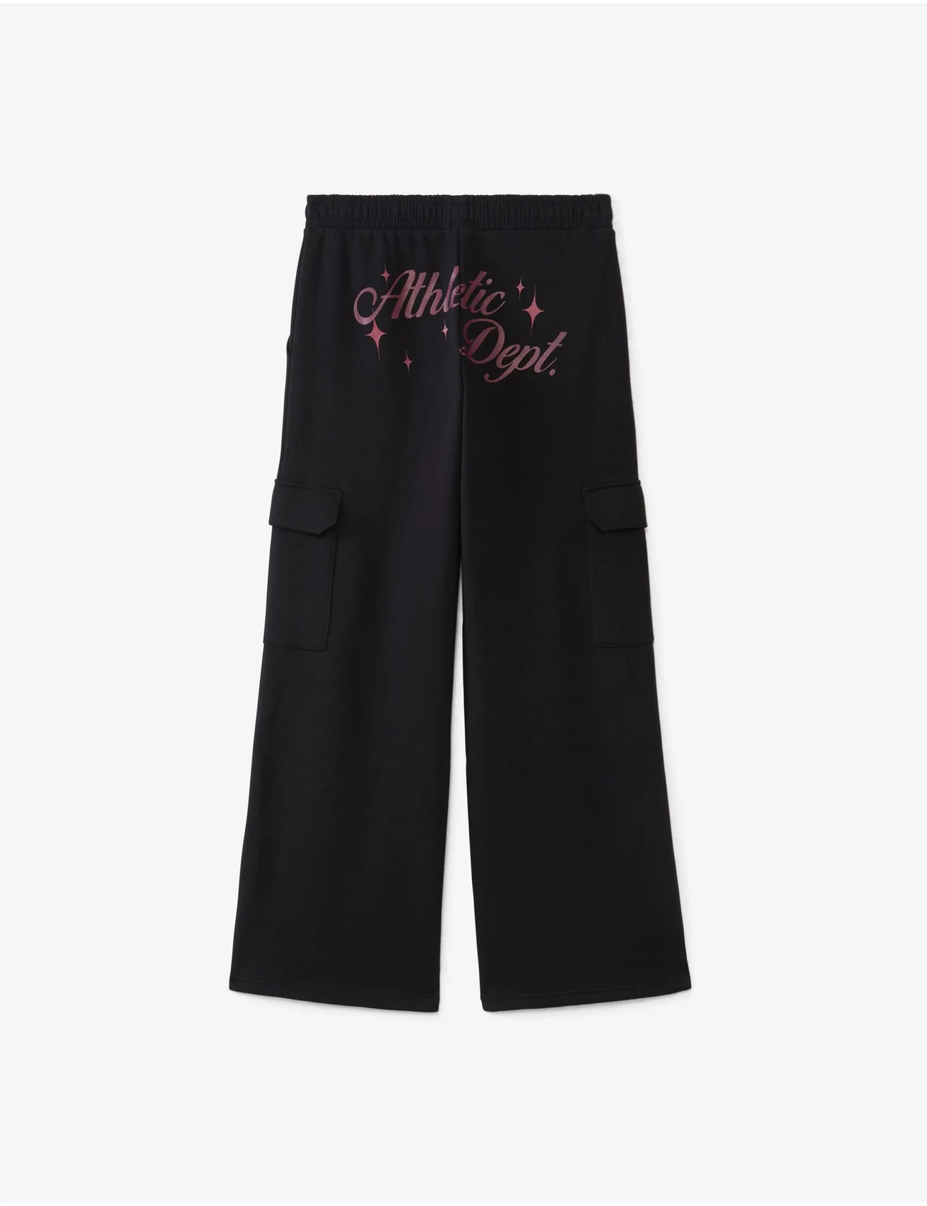Jogging cargo avec message noir