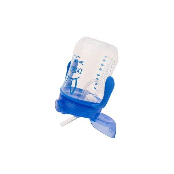 Dr. Brown's Eerste Rietjesbeker Blauw 270 ml
