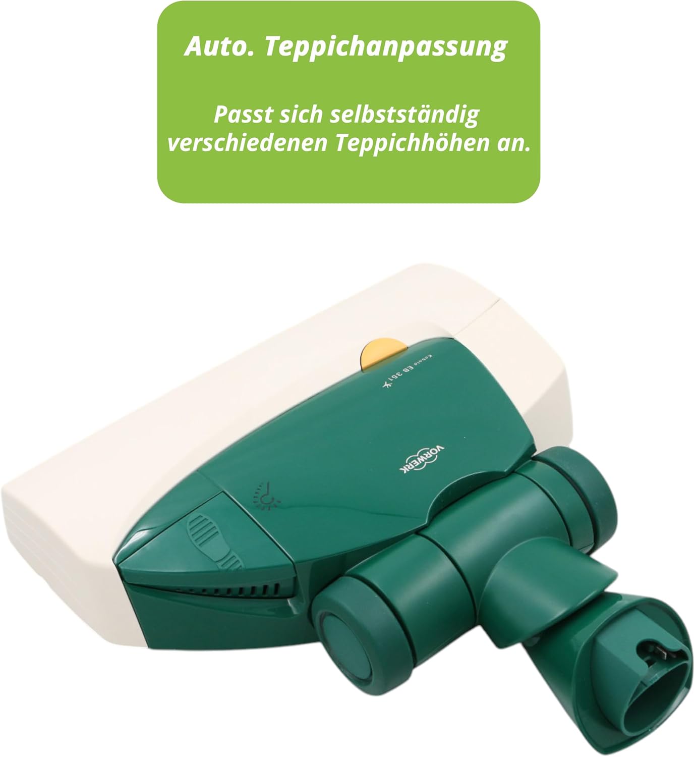 Staubsaugerladen.de Vorwerk Elektrobürste EB 351 – elektrische Teppichbürste für Kobold VK 130, 131, 135, 136, 140, 150, VT260, VT265, VT270 und Tiger Staubsauger 252, 260, 265, 270 – Vorführgerät