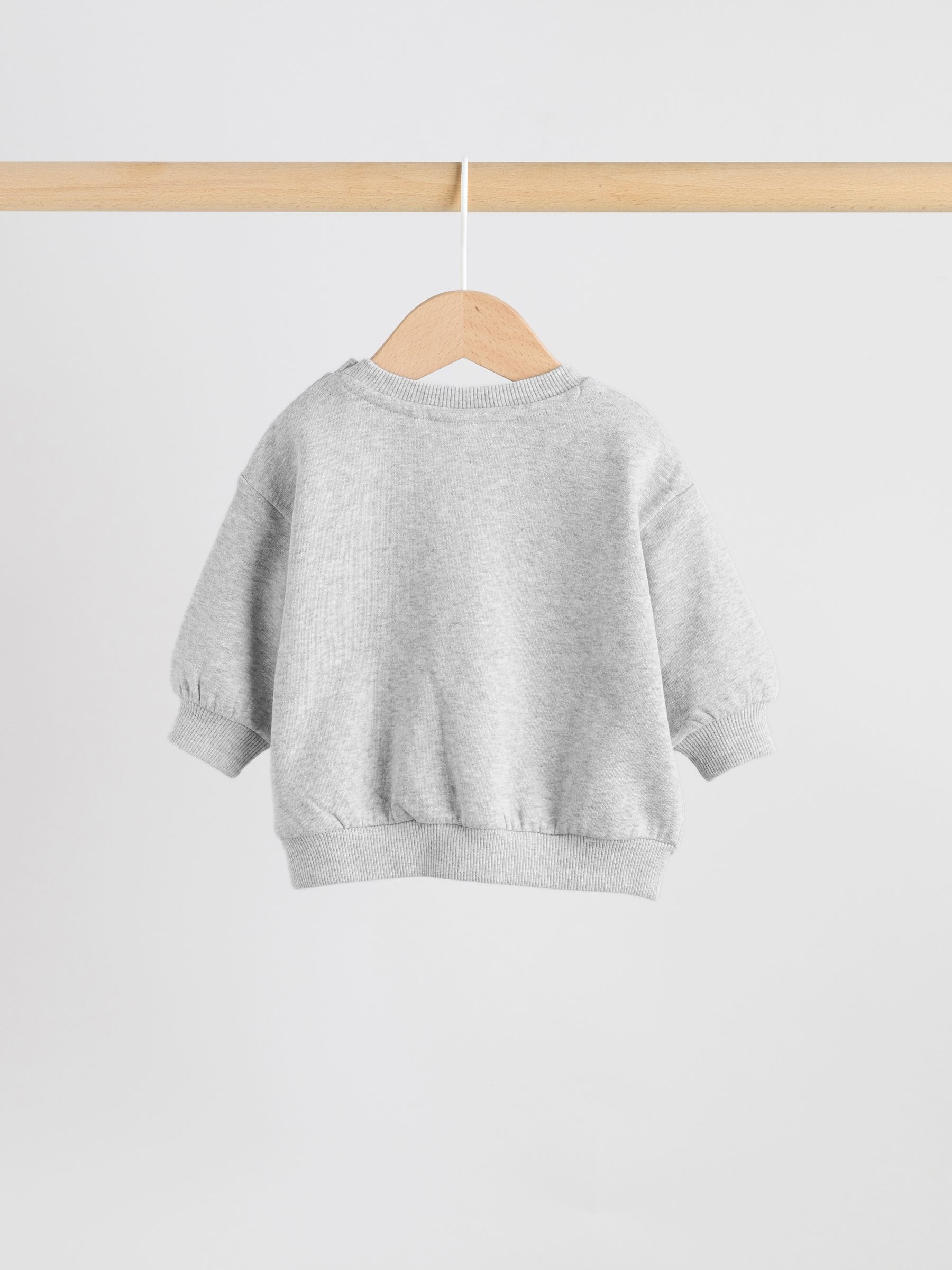 Grijze beer - Baby sweatshirt en joggingbroek set (0mnd-2jr)