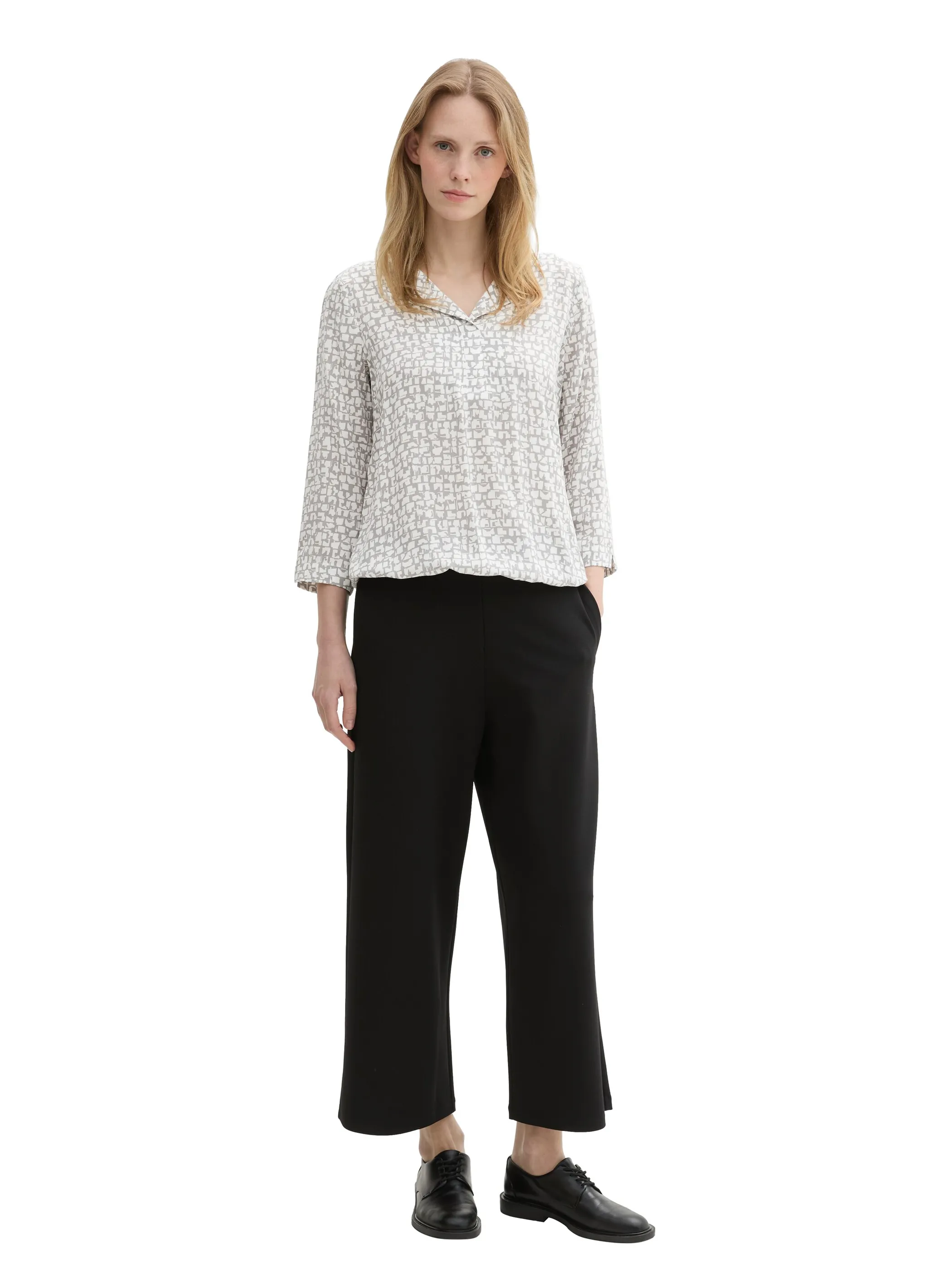 Damen Blusenshirt mit 7/8 Ärmeln