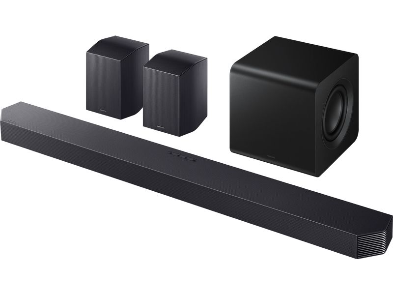 Samsung Soundbar HW-Q930F Soundbar mit 580 Watt Subwoofer und Rücklautsprechern