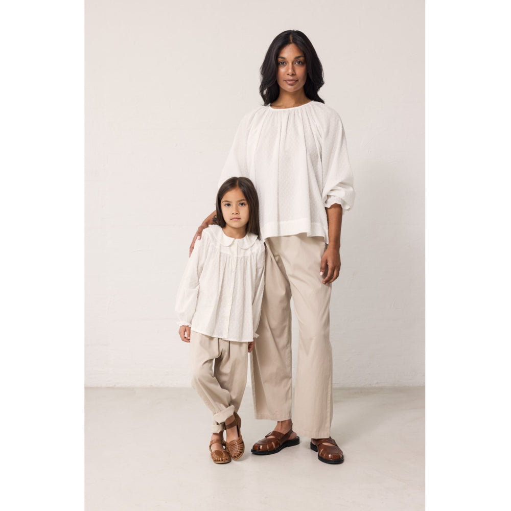 Køb MarMar Fine Dobby White Trissy Bluse