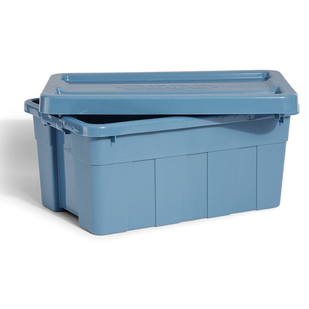 Boîte bricolage plastique bleu 45L