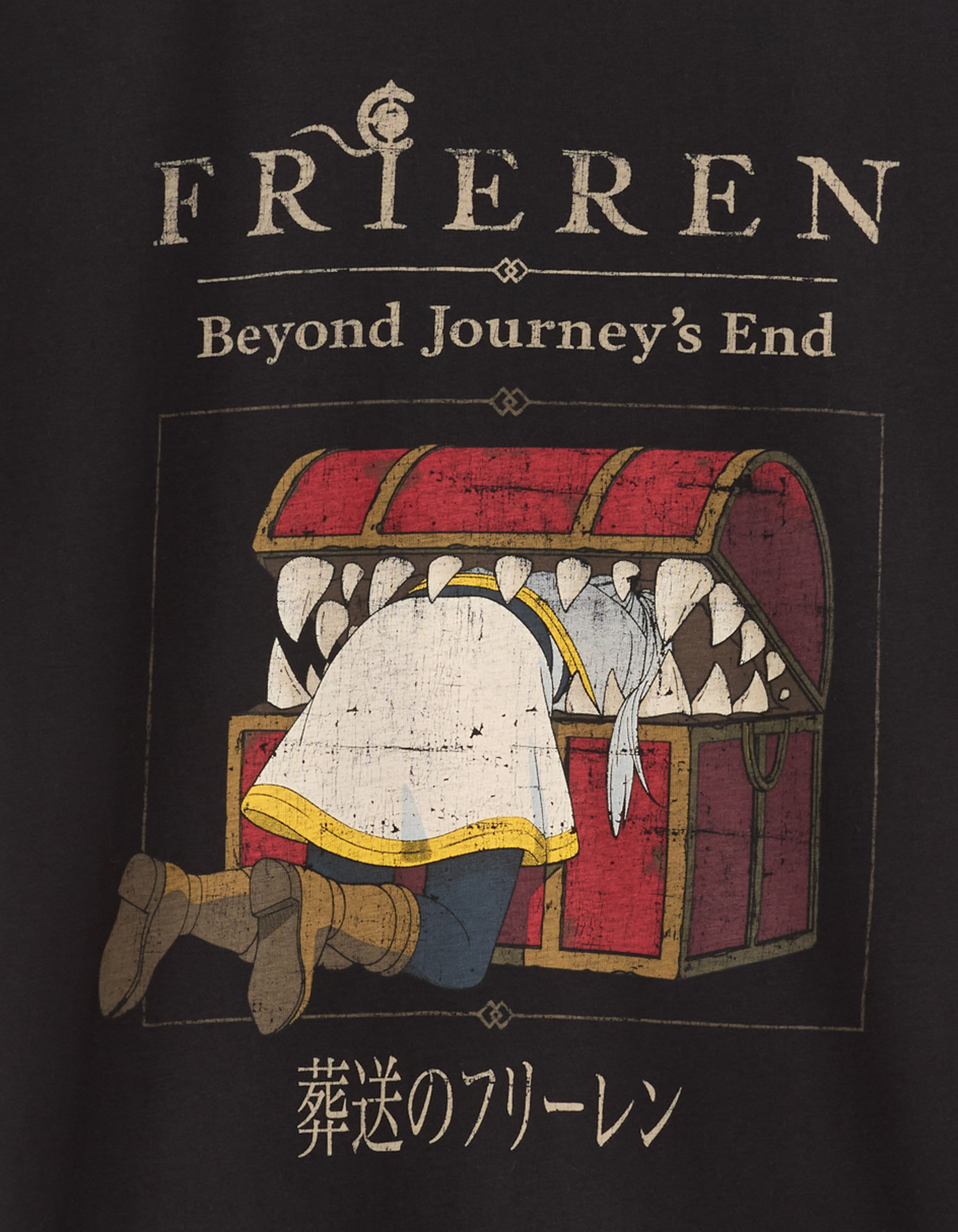 Frieren - T-shirt noir