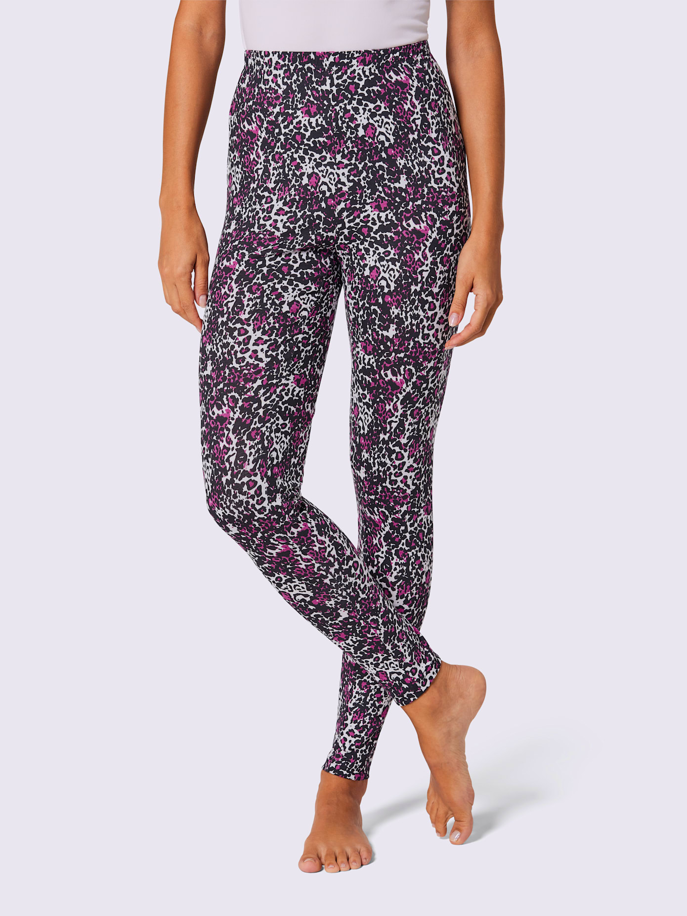 Legging jersey fin