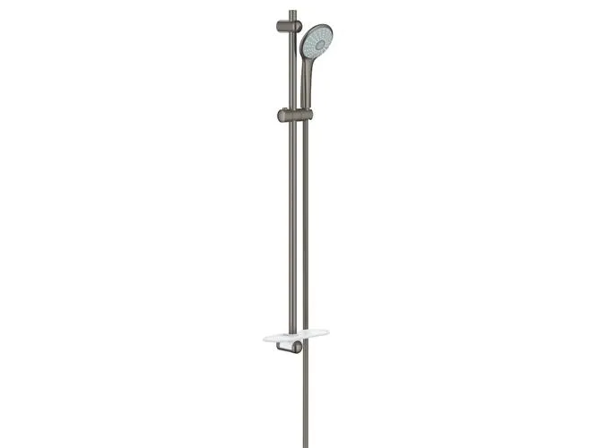 Grohe Euphoria Massage stangs. - Brusestangsæt 3 sprays, Børstet Hard Graphite