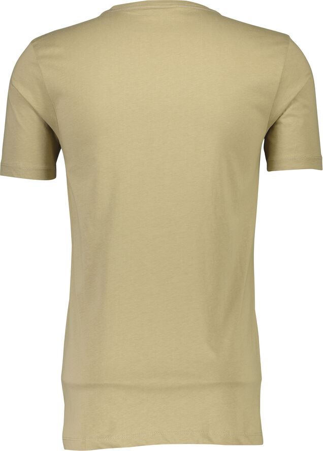 Lindbergh Copenhagen print tee S/S Mid sand