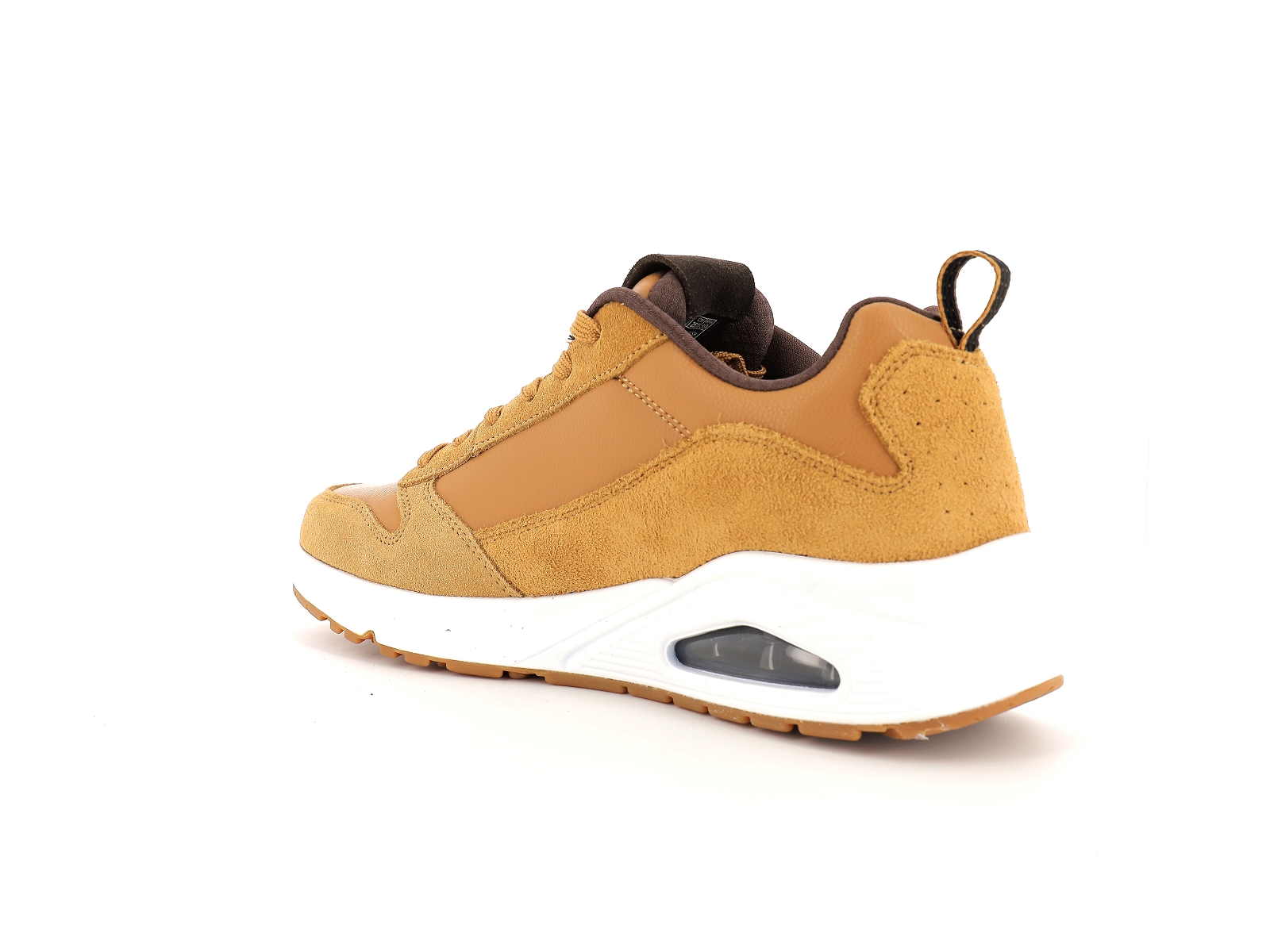 Skechers-UNO STACRE Matières combinées Camel