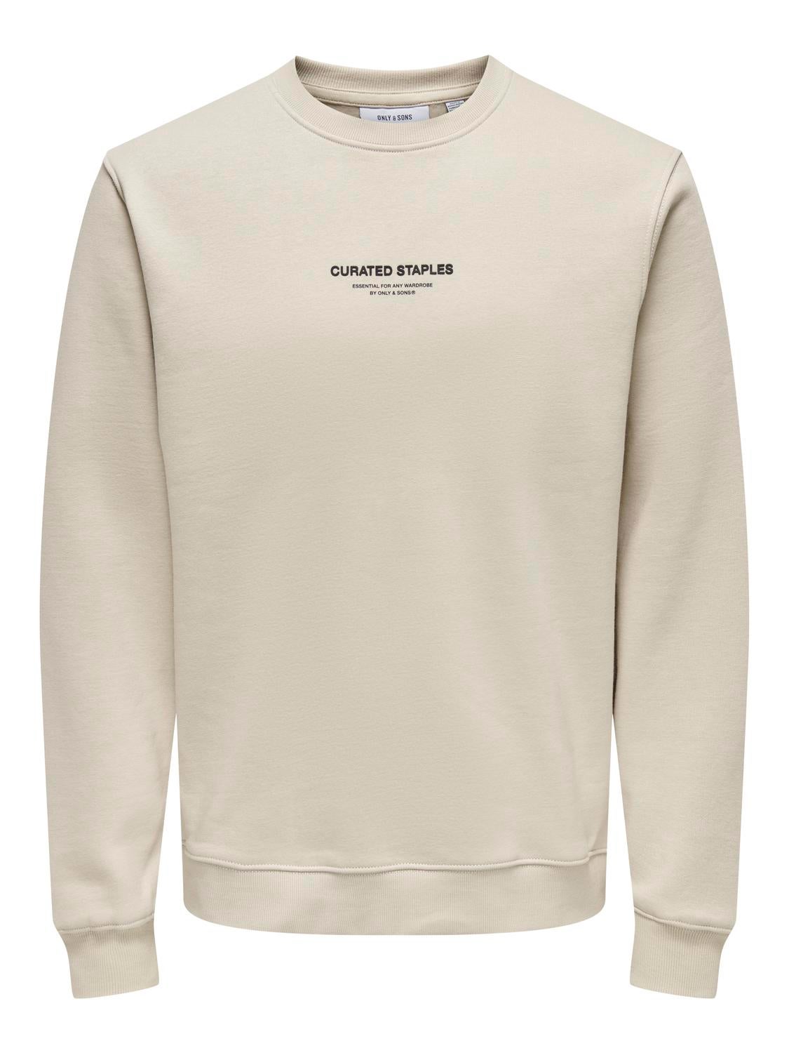ONSCURATED Sweatshirt Silver Lining
