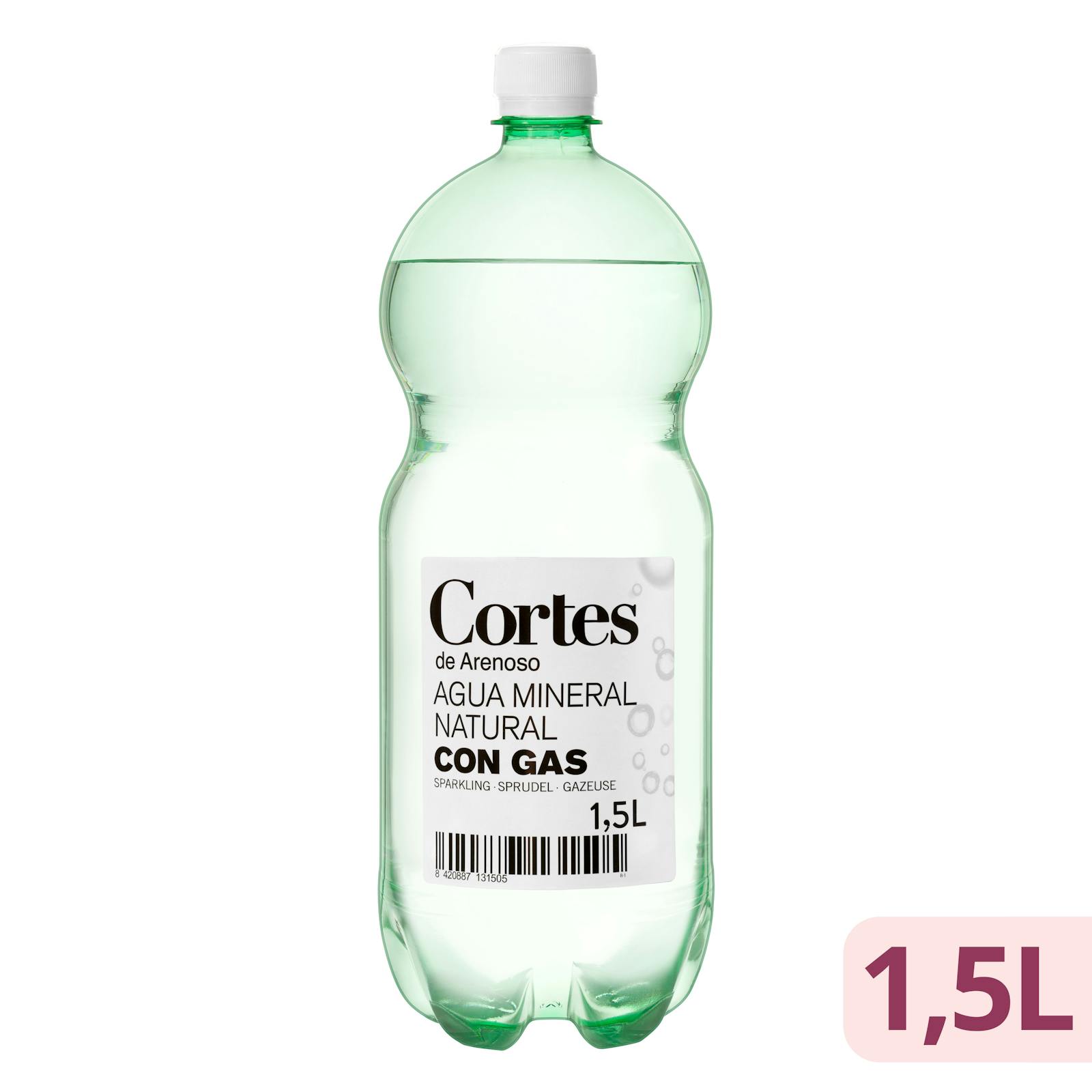 Grande eau minérale gazeuse Cortes