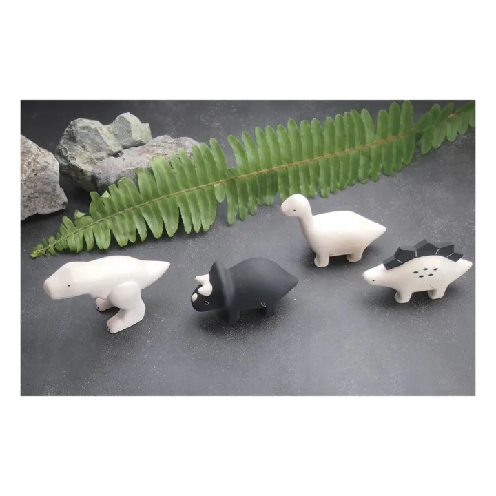 T-Lab Figurine en bois Brachiosaure