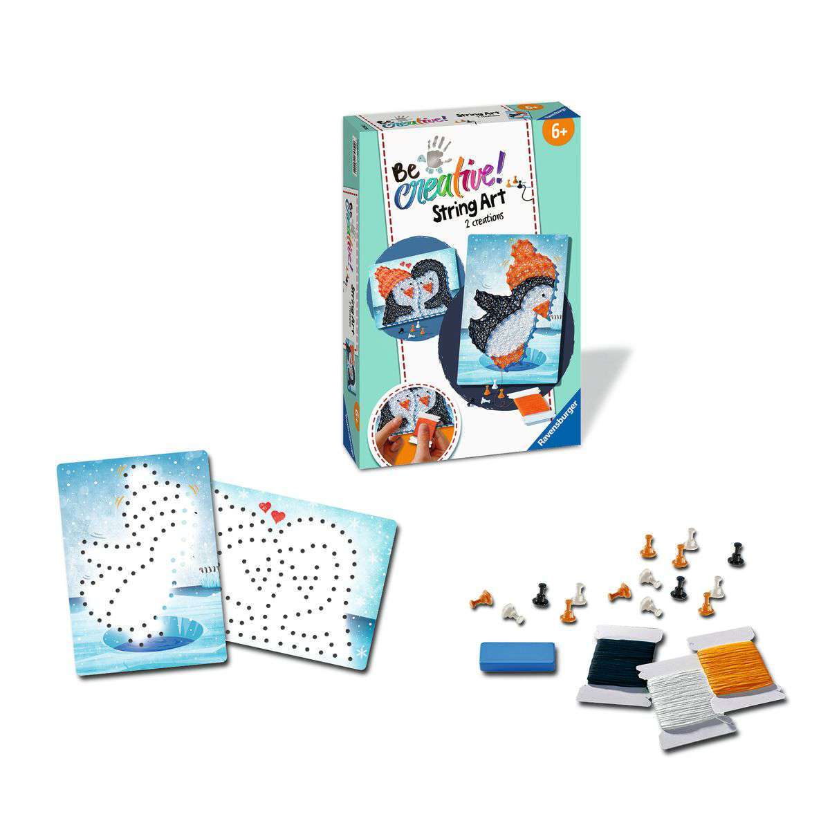 Ravensburger Spiel String Art Pinguine
