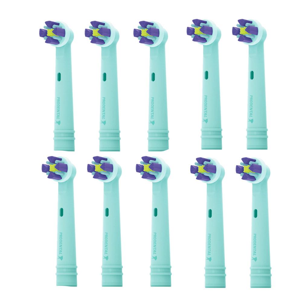 Prodental x10 Brossettes de Rechange Prodental White Action