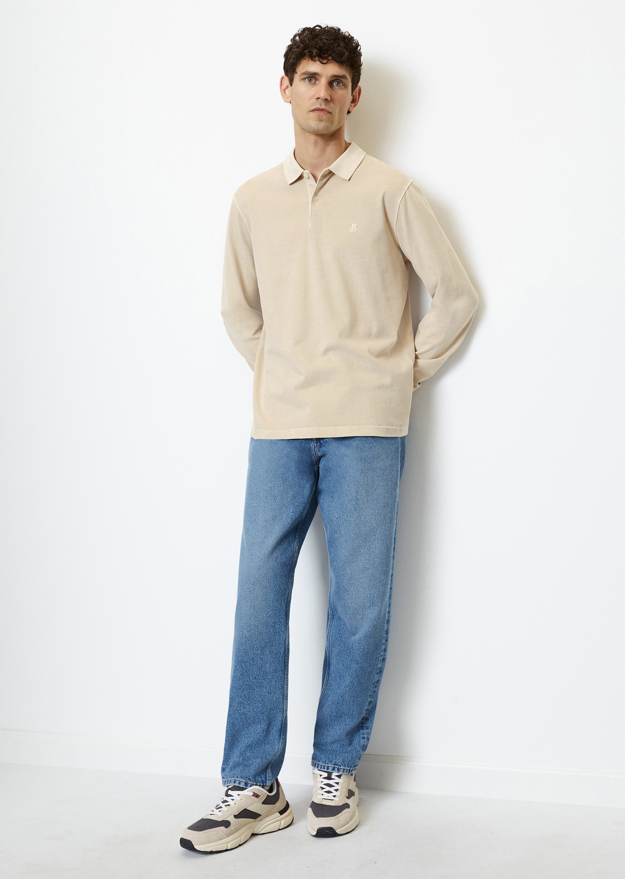 Poloshirt Jersey regular in schwerer Soft-Touch-Jersey-Qualität