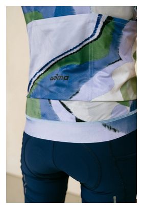 Maillot Manches Courtes Femme Wilma Muriel Bleu