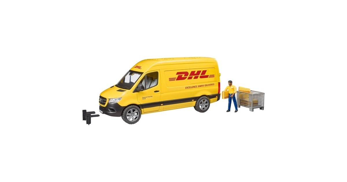 bruderMB Sprinter DHL met bestuurder Modelvoertuig  (02671)