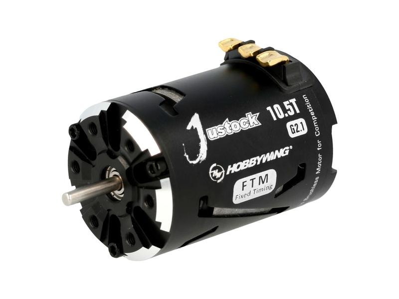 Hobbywing Brushless Motor Xerun Justock G2.1 10.5T, 4000kV Brushless Sensored Motor für Stock On-Road und Drifter im Massstab 1:10