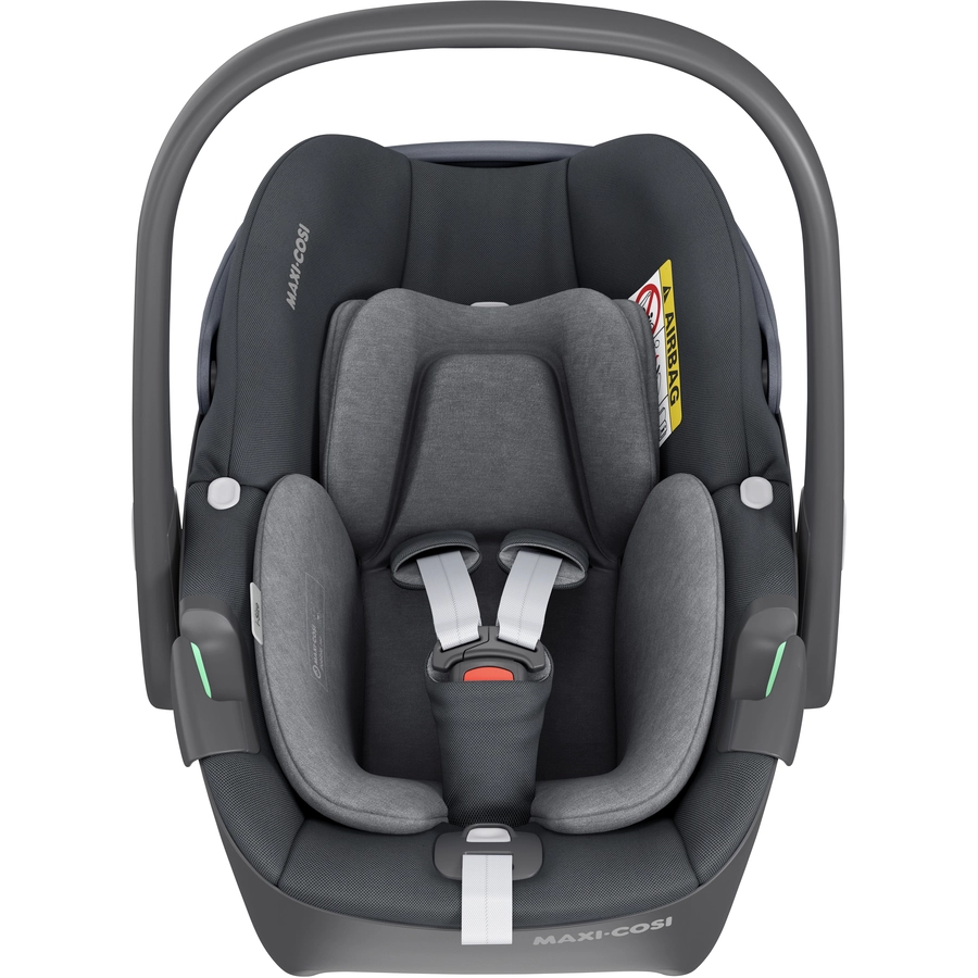 MAXI COSI Set Babyschale Pebble 360 Essential Graphite plus Basisstation FamilyFix 360