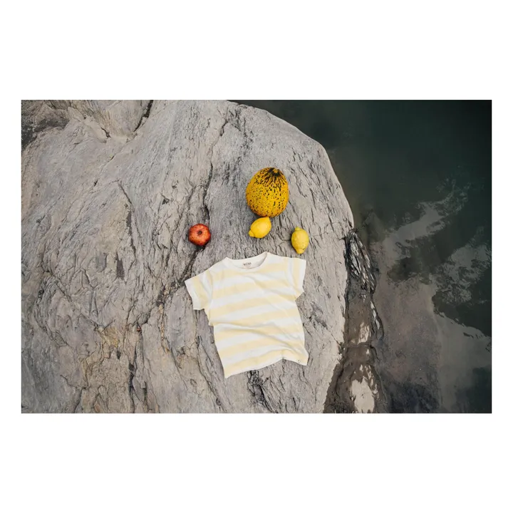 Matona T-Shirt Rayé | Jaune