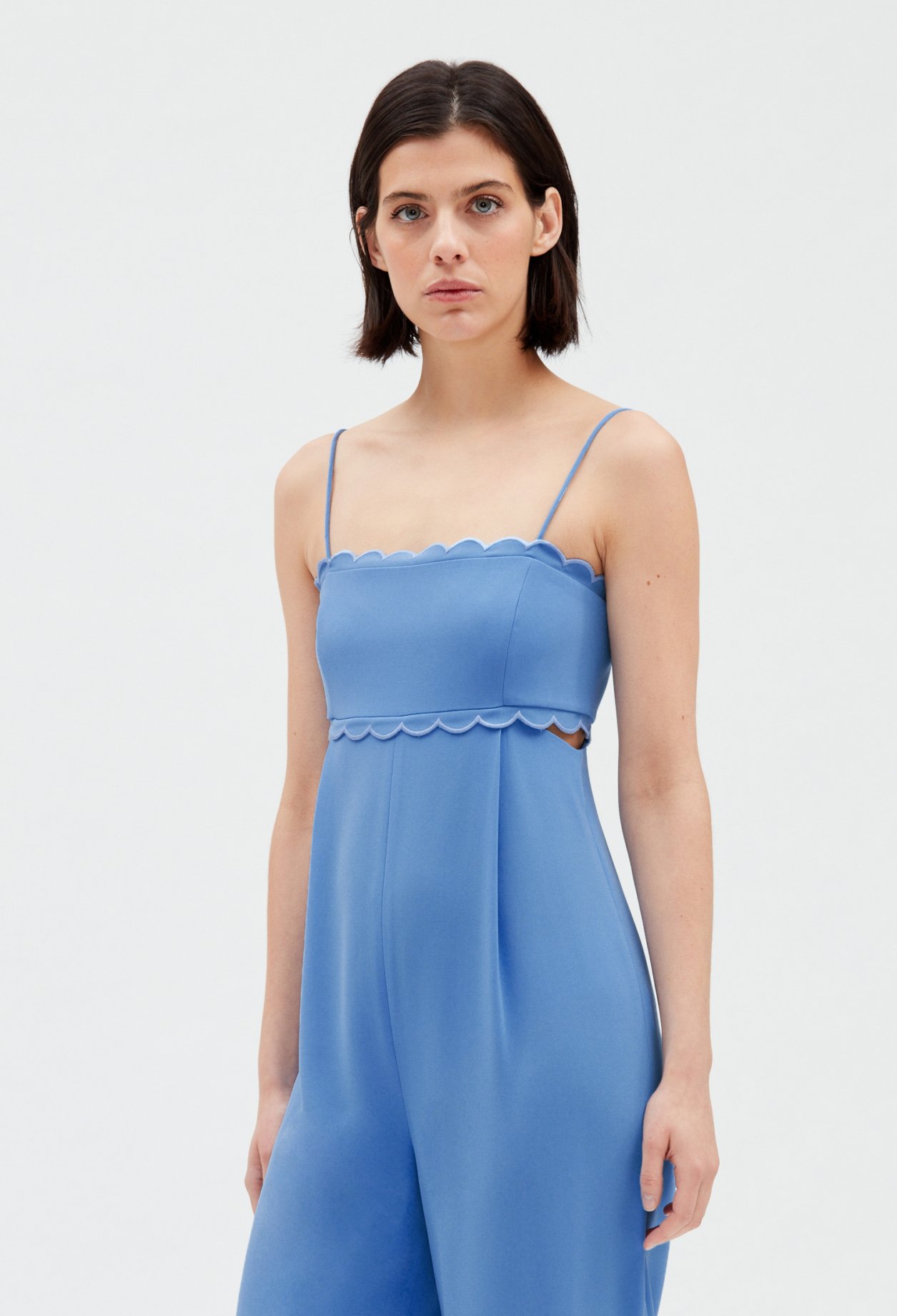 Combinaison pantalon bleue