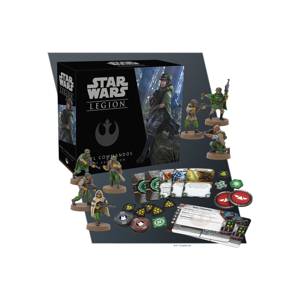 Star Wars : Legion - Rebel Commandos