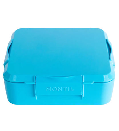 MontiiCo Brotdose m. 5 Rum - Bento Plus - 1.3 L - Coastal