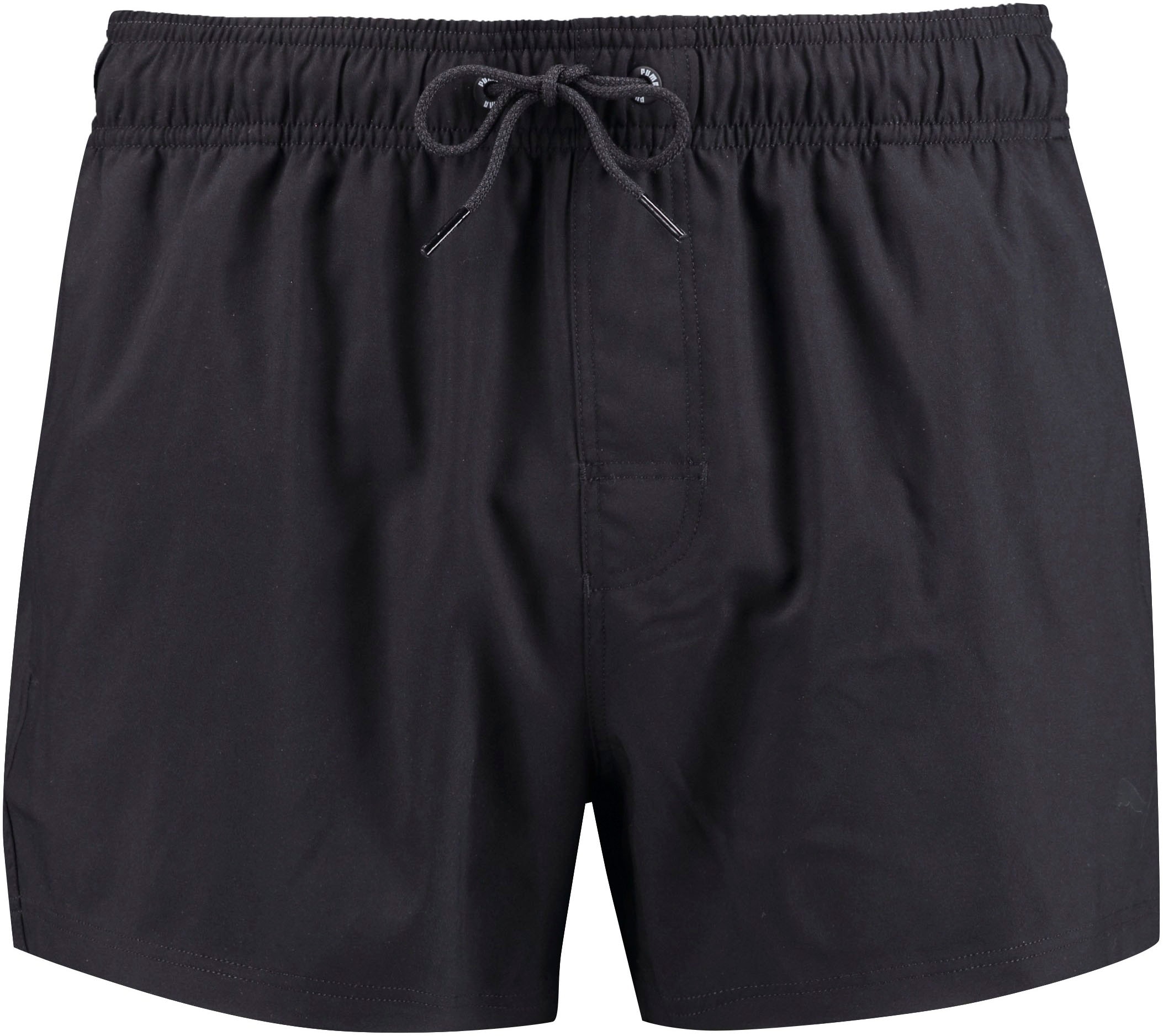 PUMA Badeshorts »PUMA SWIM MEN SHORT LENGTH SWIM SHORTS« mit seitlichen Eingriff-Taschen,   Gesässtasche mit Klettverschluss