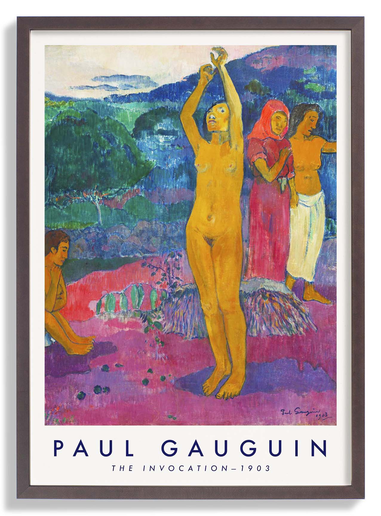 Die Invokation von Paul Gauguin