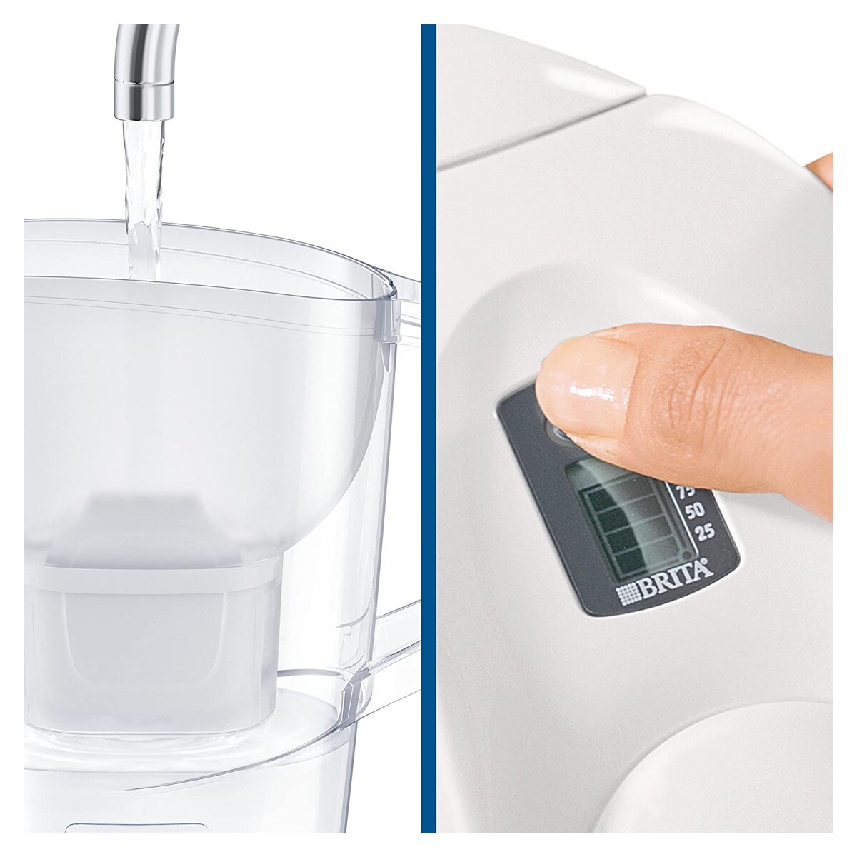 Brita Marella Wasserkanne blue inkl. 1 Wasserfilter Maxtra Pro All-in-1