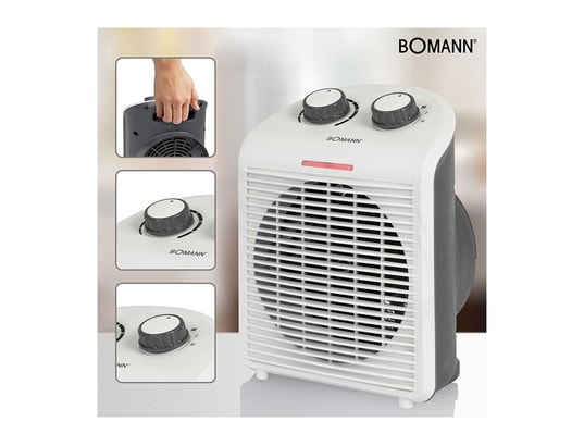 BOMANN - Radiateur soufflant Chauffage soufflant 2000w hl 6040 cb blanc