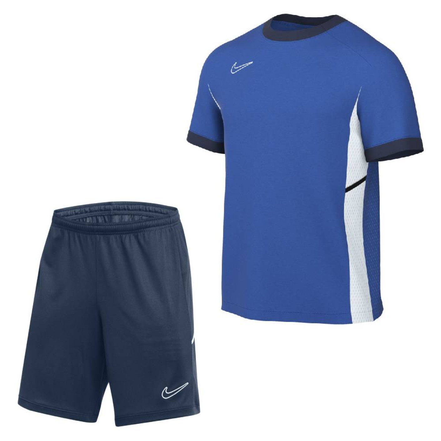 Nike Academy 25 Trainingsset Blauw Donkerblauw Wit