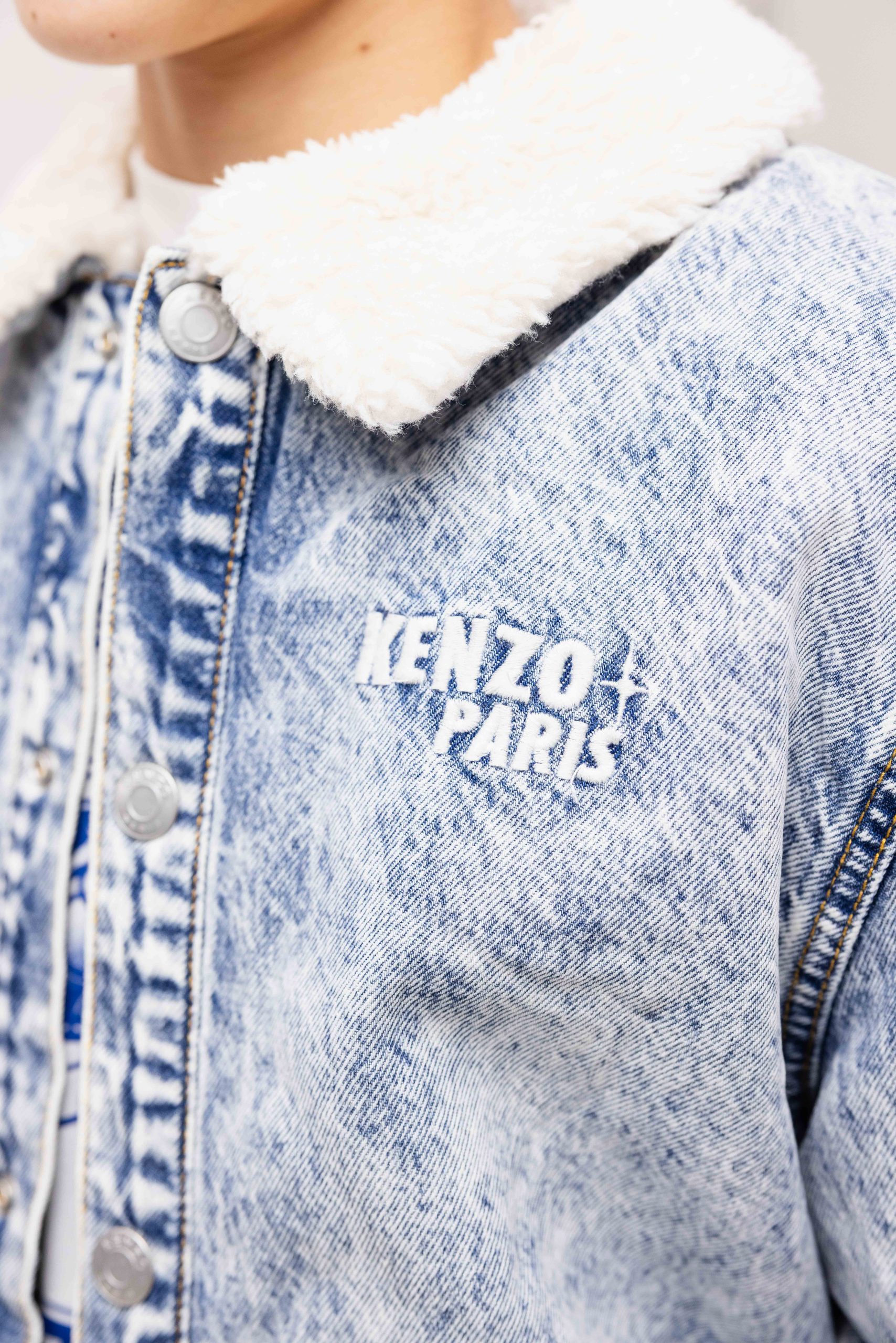 Kenzo Cosmic Fun Reversible Jack Kids Blauw