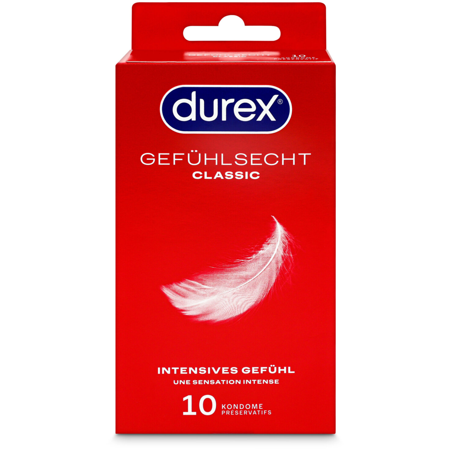 Durex Gefühlsecht Classic Kondome – 10 Stück