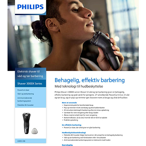 Philips barbermaskine X3051/00