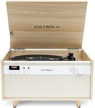 Victrola - Century - Muziekcentrum - Beige - 6-in-1 met Platenspeler