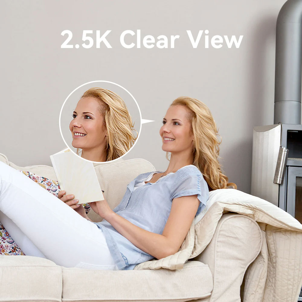 Imilab (by Xiaomi*) - (4MP) C30 WiFi IP Kamera 2.5K 1440p 360° IR Nachtsicht / Bewegung- und Geräuscherkennung   2-Wege-Audio / Micro SD (iOS/Android)