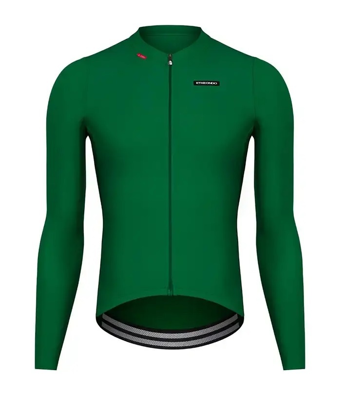 Etxeondo Alde Fietsshirt Lange Mouwen Groen Heren