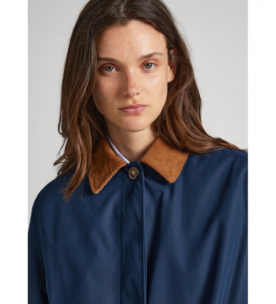 Casaco comprido Pepe Jeans Missa azul marinho