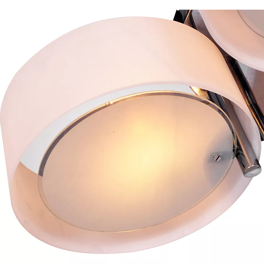 HOMCOM Deckenlampe 3-flammig weiß