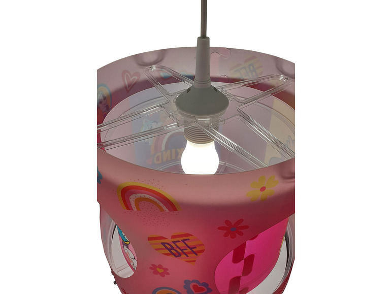 Draaibare hanglamp Paw Patrol, in hoogte verstelbaar