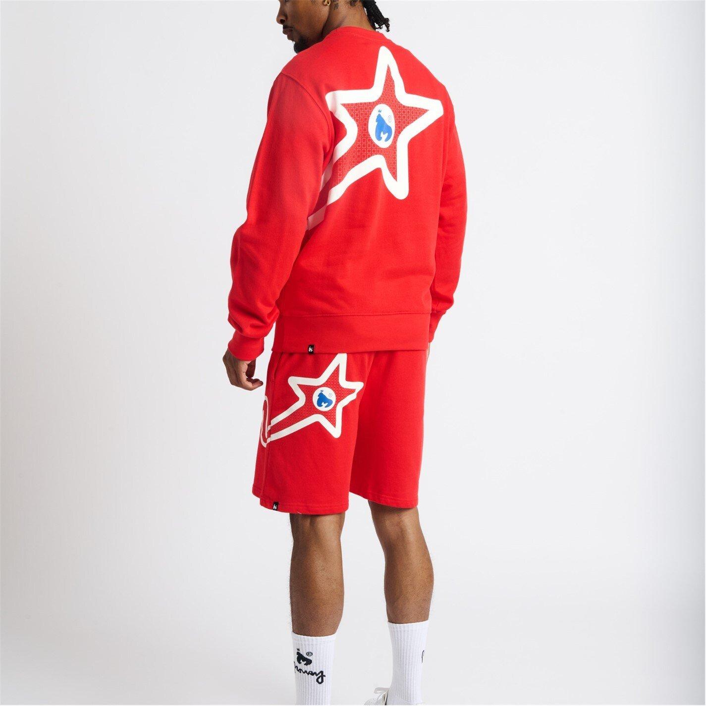 Money Star Crew And Short Set