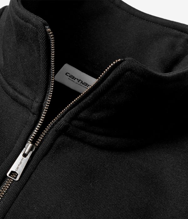 Carhartt WIP Chase Neck Zip Sweatshirt (black gold)
