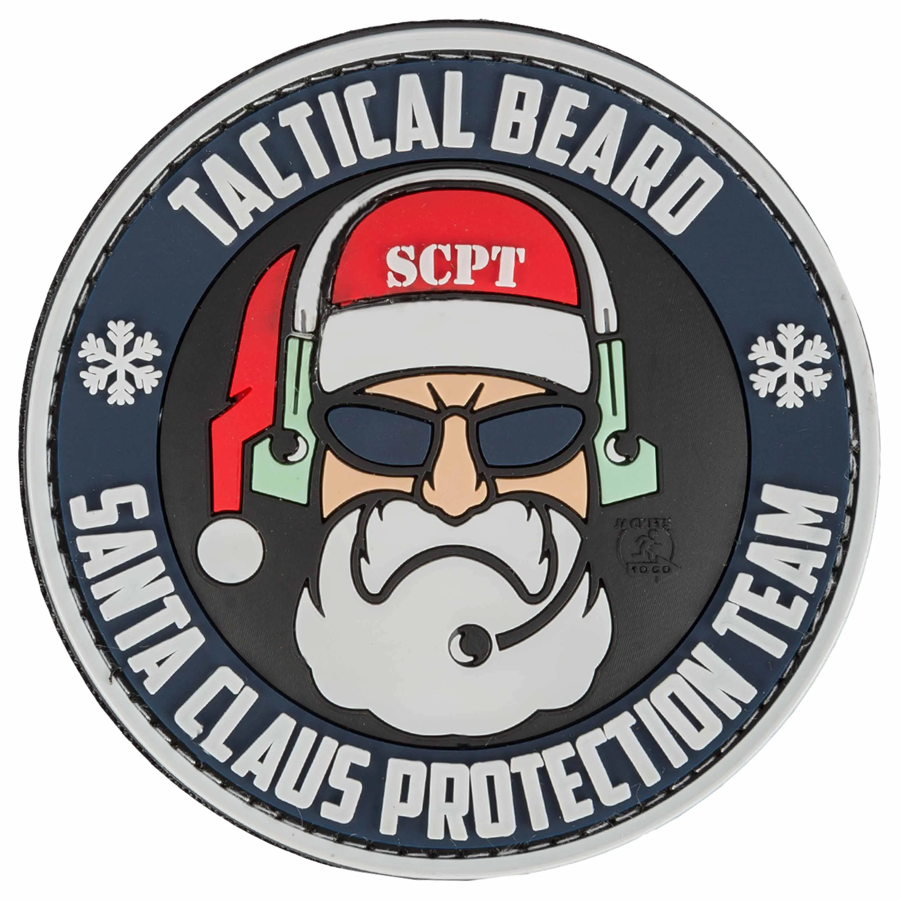 Jackets To Go -  JTG 3D Patch Special Tactical Beard Santa Claus Protection Team