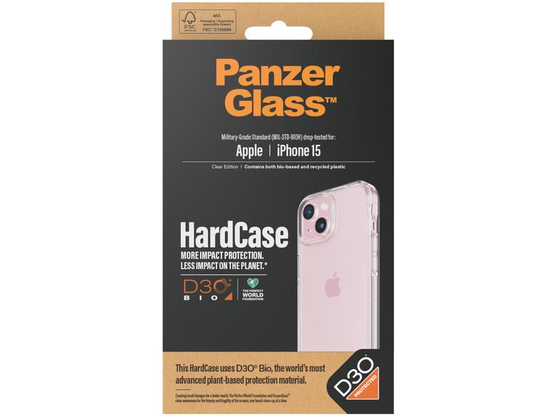 Panzerglass Back Cover Hard Case iPhone 15 Schutzhülle für das Apple iPhone 15