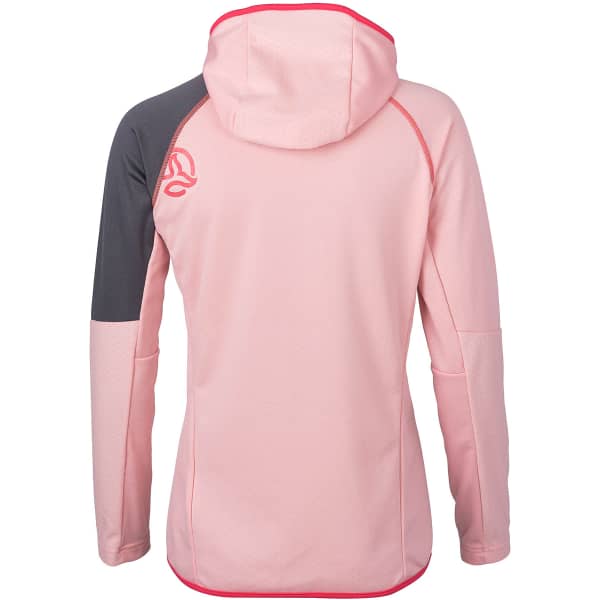 Veste polaire randonnée TERNUA BERLANA 2.0 HOOD JKT W PASTEL CERISE